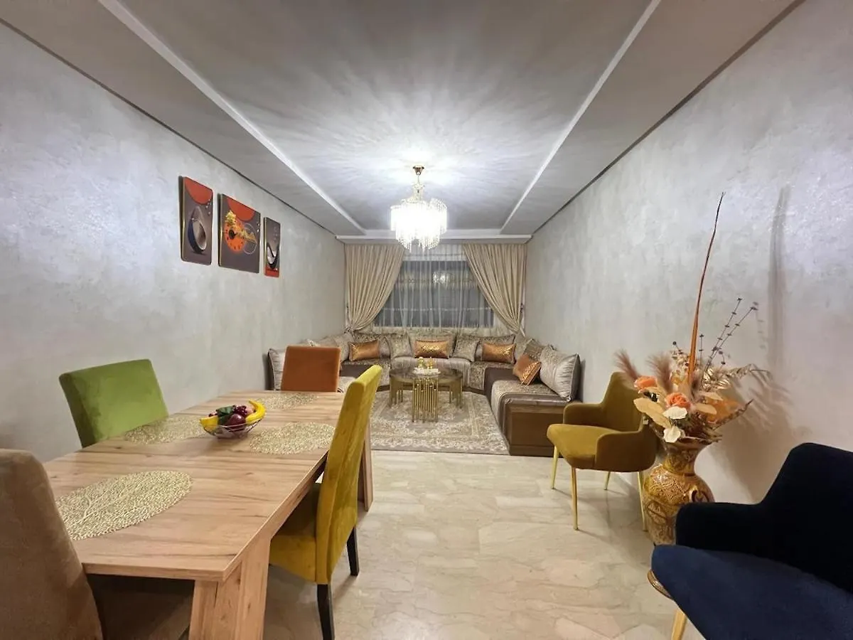 Apartmán New! Modern Apt & 2 Bedrooms & 2 Pool & Wifi Marakéš